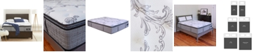 Chic Couture Cool Gel Memory Foam and Wrapped Coil Hybrid 13" Pillow Top Mattress in a Box Collection